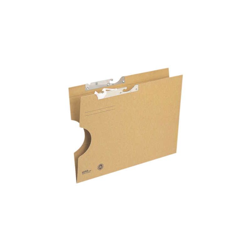 Aktenschrank mit Pendelschienen aus Metall. Für 6 Reihen Hängeregister