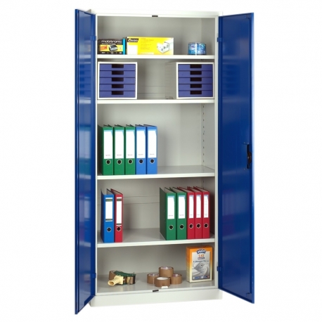 Universalschrank aus Metall für Aktenordner oder als Materialschrank